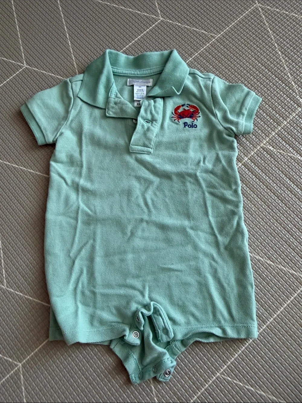 Ralph Lauren Polo Green Romper
